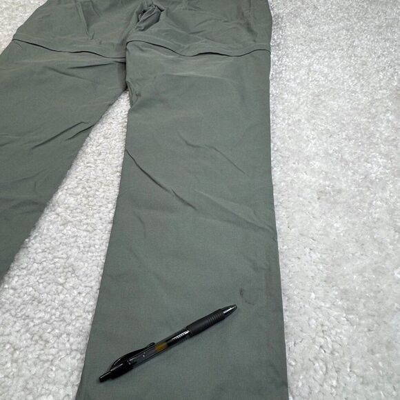 The North Face Paramount Convertible Hiking Pants Green 10 - Picture 6 of 11
